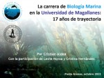 Charla promoción Biología Marina UMAG Admisión 2022 - Universidad de Magallanes