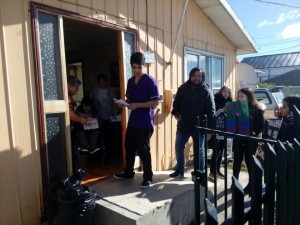 Nutrición y Dietética realiza una Intervención Urbana en Barrios de Punta Arenas 2017 (2)
