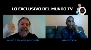 Entrevista Ricardo Rozzi en Mundo TV R.Dominicana
