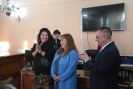 En la Corte de Apelaciones de Punta Arenas, el 1 de marzo, cuando se realizó el juramento.