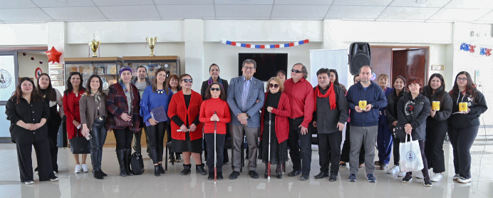 Integrantes de Agaci fomentaron la inclusión y participación de las personas con discapacidad visual